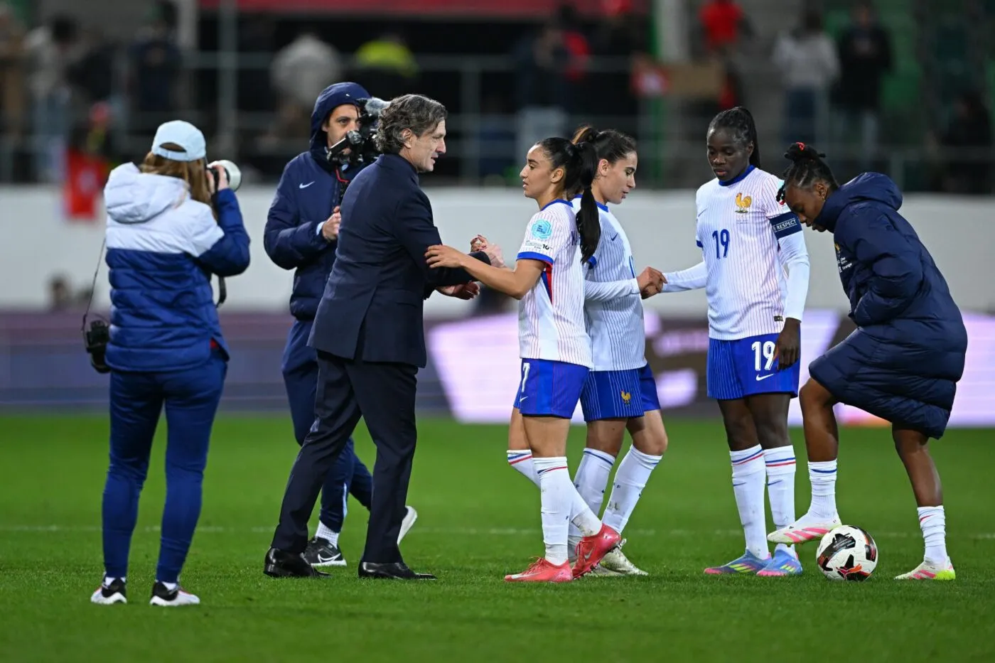 Ligue des nations féminine : la France contrôle la Suisse