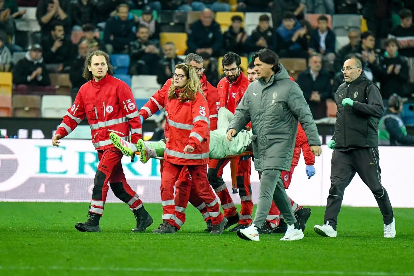 Matteo Gabbia : «<span style="font-size:50%">&nbsp;</span>Mike Maignan va bien<span style="font-size:50%">&nbsp;</span>»