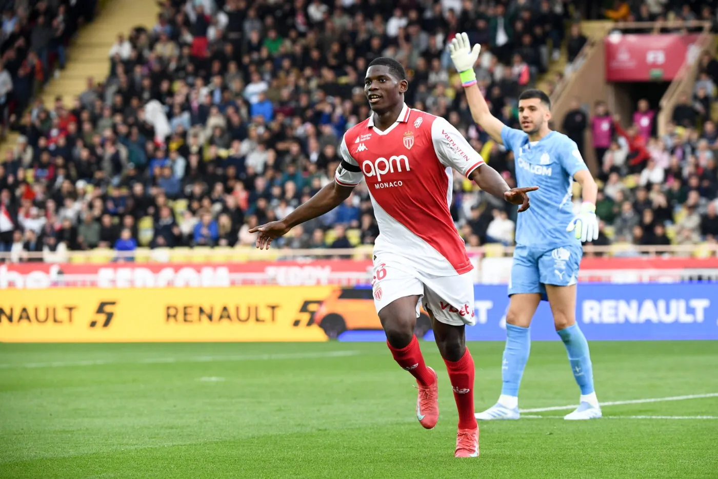 Monaco fait rechuter l’OM et repasse dauphin