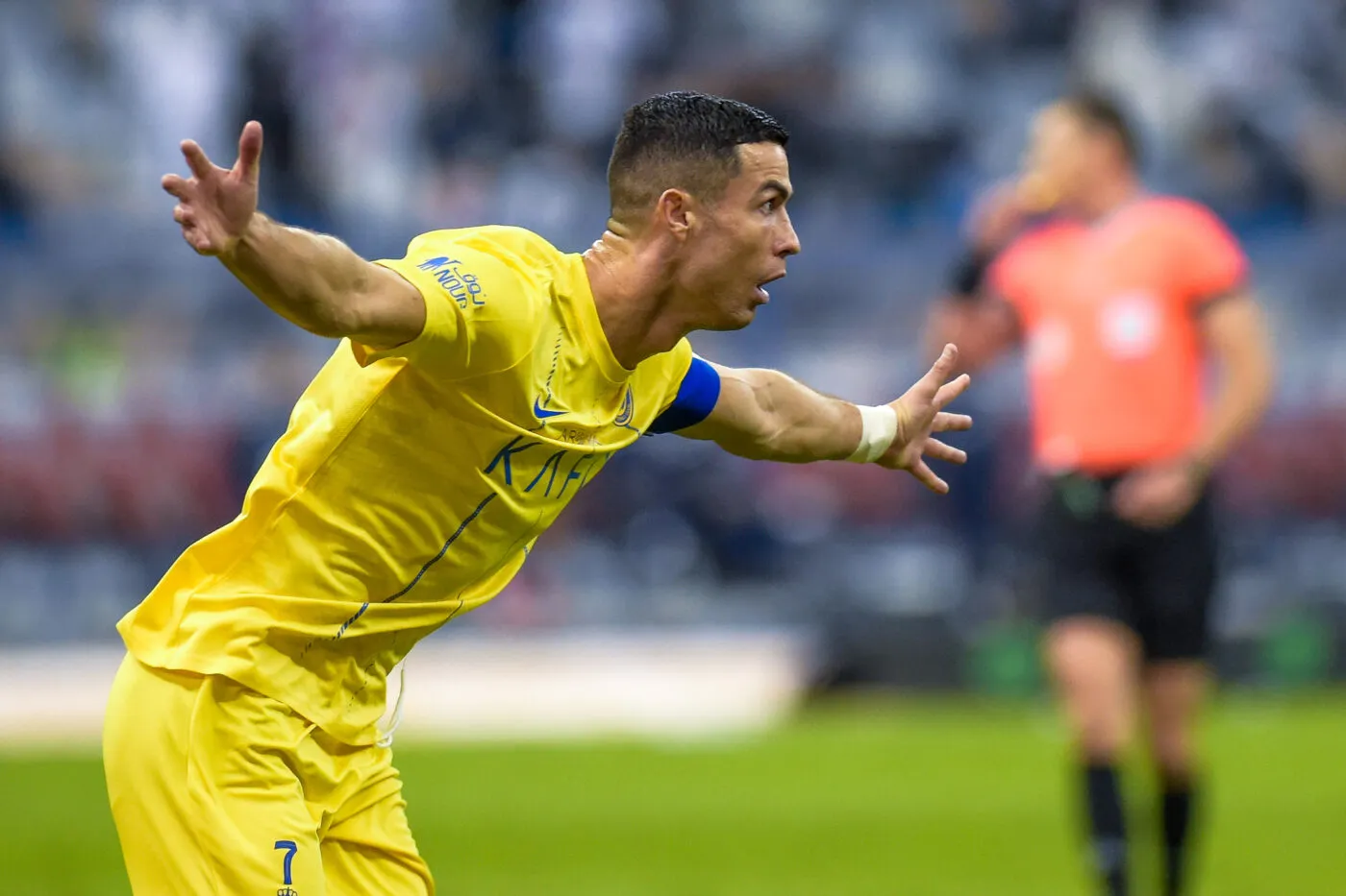 Le geste de soutien des supporters d'Al-Nassr pour Cristiano Ronaldo