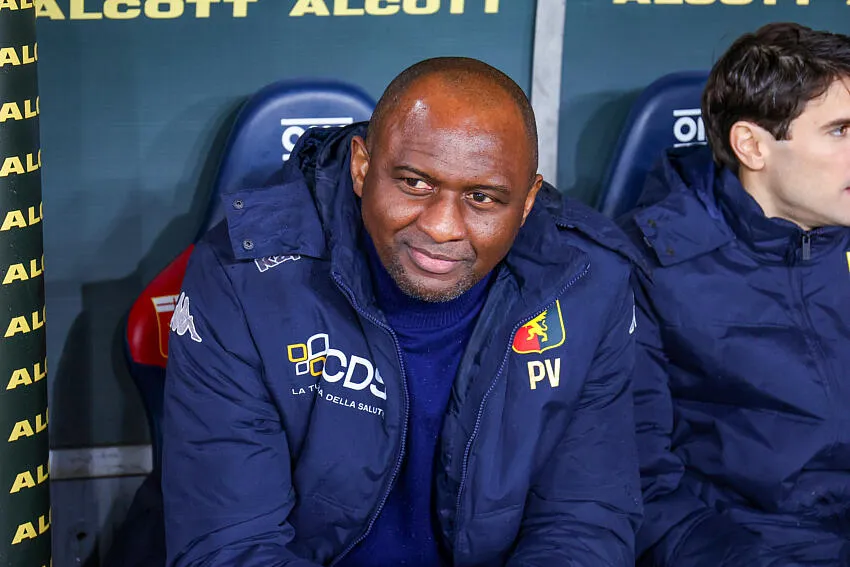 Vieira au Genoa : un bon plat de Pat’