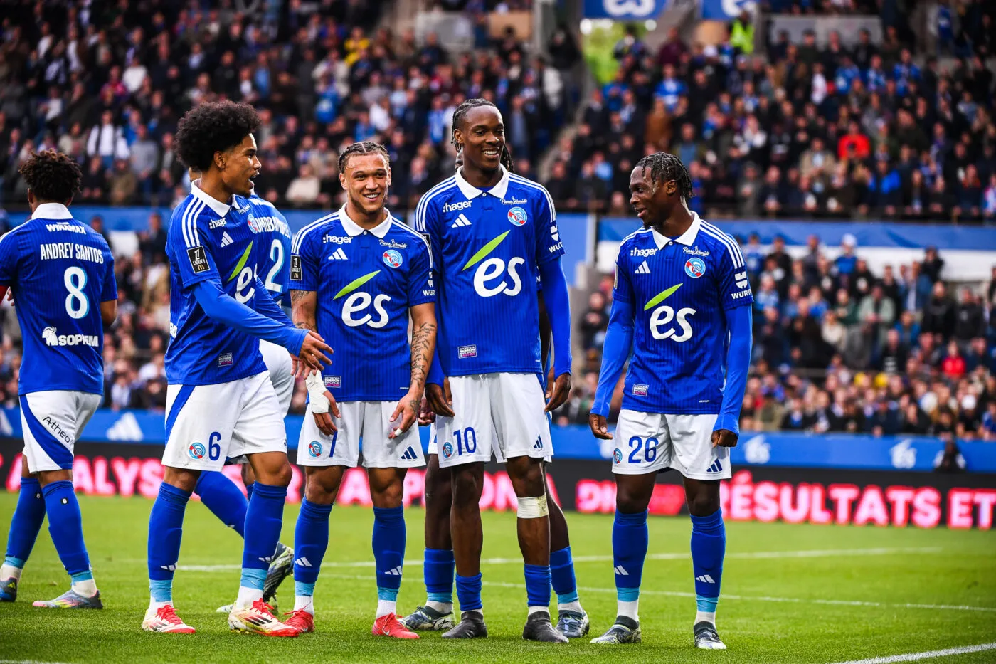 Strasbourg régale contre Sainté et s’ouvre l’appétit