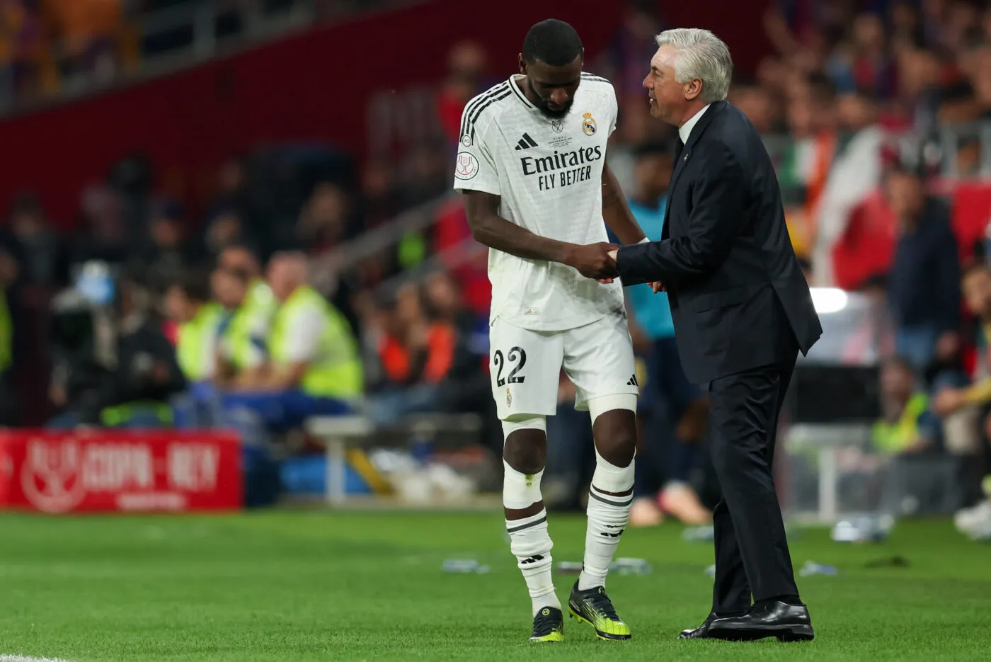 Antonio Rüdiger s’excuse après son pétage de plombs à la fin du Clásico