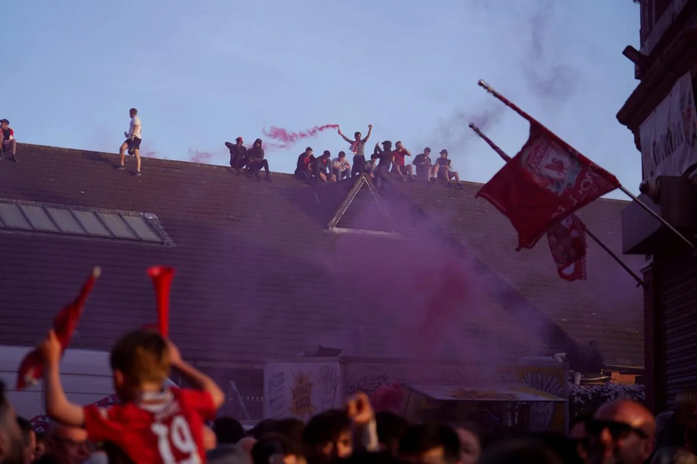 Le fabuleux troll d’un fan d’Everton durant la célébration du titre de Liverpool