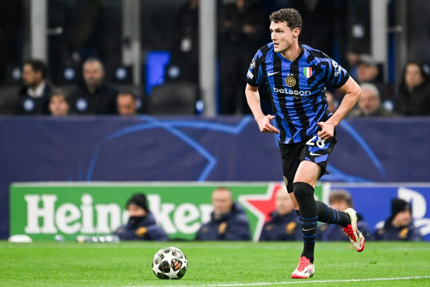 La composition de l’Inter, avec Benjamin Pavard titulaire