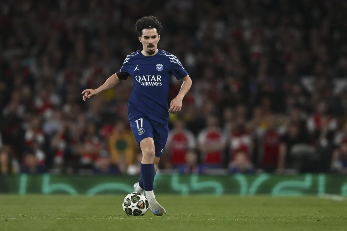 Vitinha se réjouit de la performance collective du PSG contre Arsenal