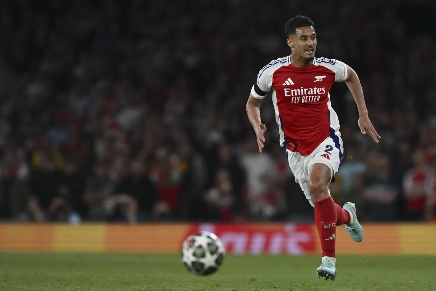 William Saliba : « Les vingt premières minutes, on s’est fait manger »