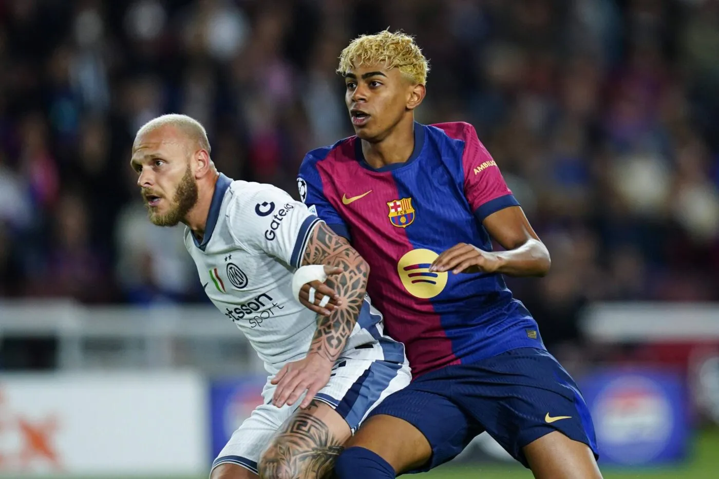 Une première période dingue entre le Barça et l’Inter