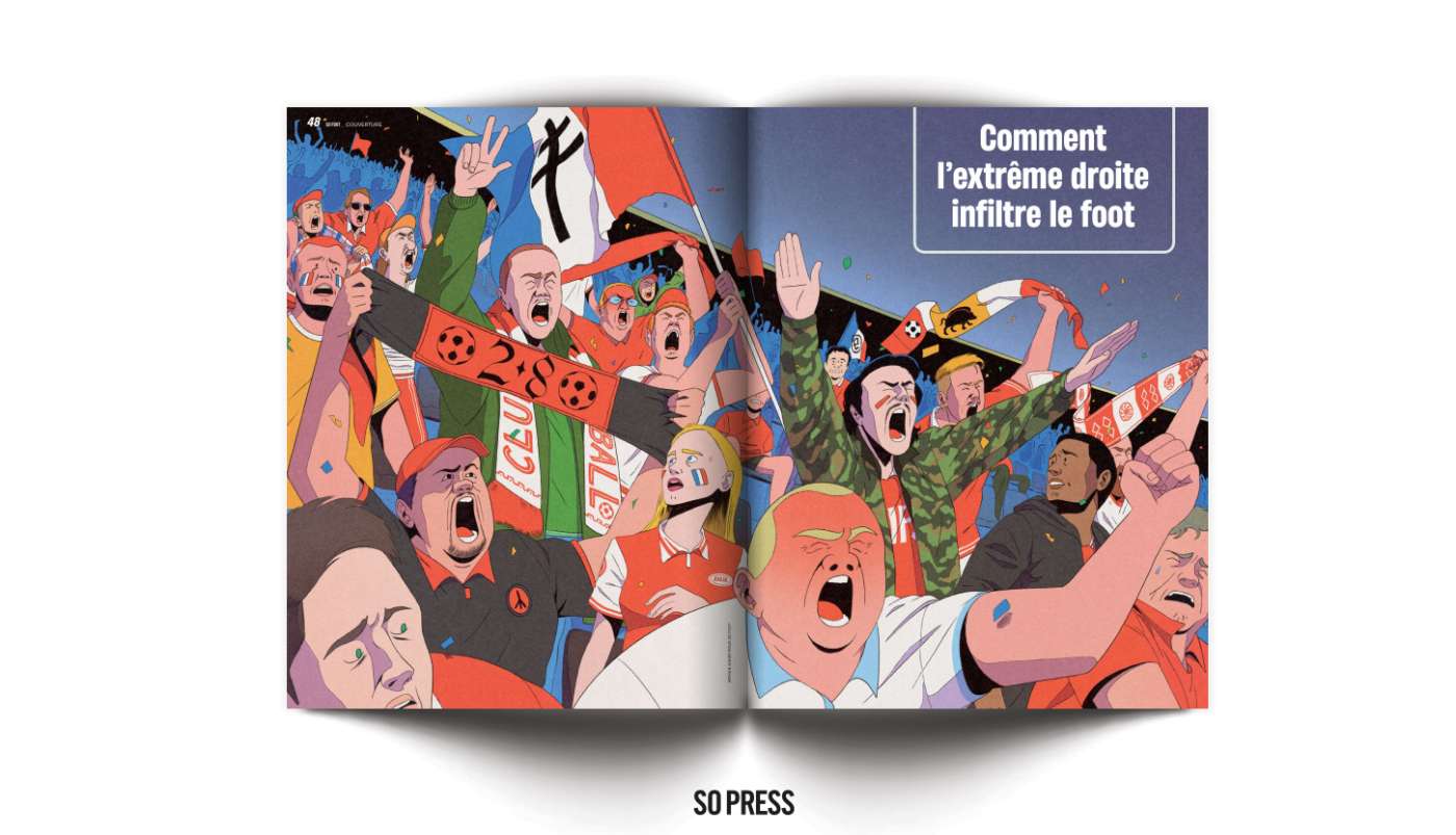 Emblème du FC Metz, la croix de Lorraine est aussi devenue un des symboles récupérés par l’extrême droite