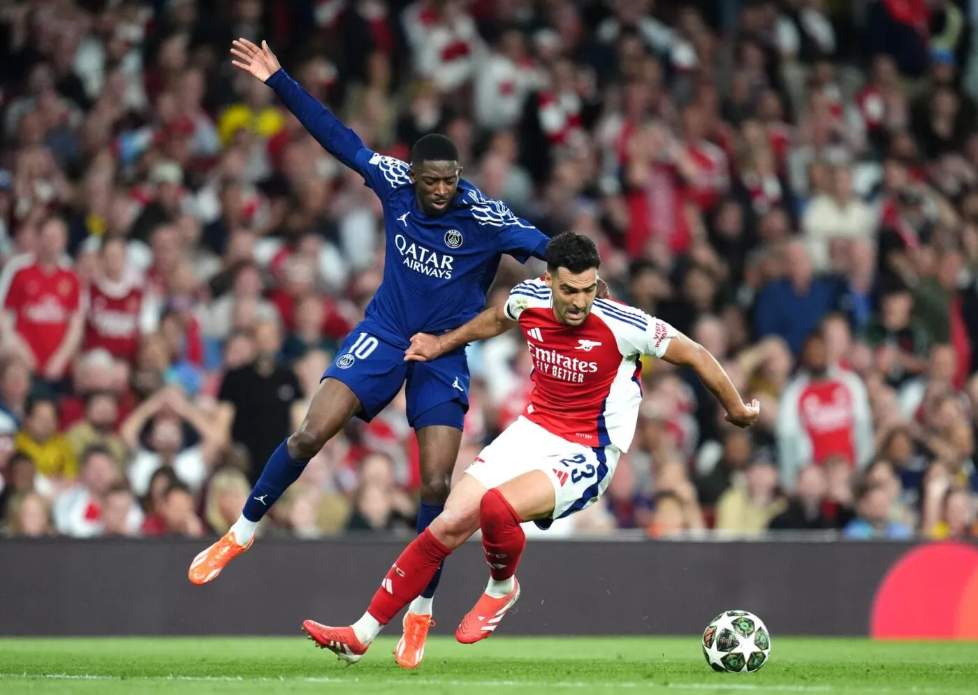 Ousmane Dembélé présent pour le rendez-vous PSG-Arsenal