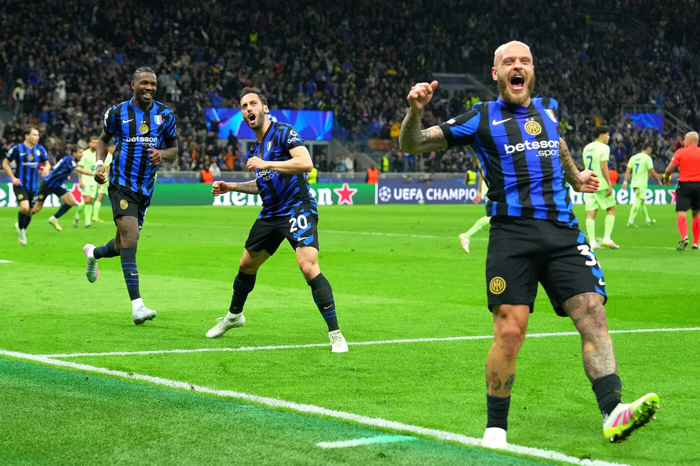 L’Inter en finale au bout de la folie