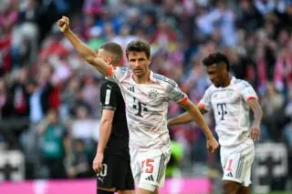 Le Bayern Munich célèbre son titre et Thomas Müller avec une victoire contre Gladbach
