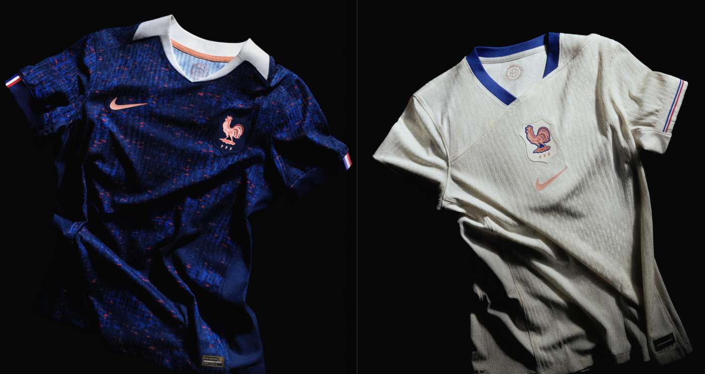 Voici les nouveaux maillots de l&rsquo;équipe de France !