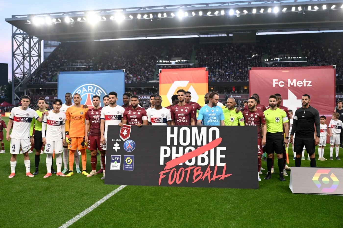 Badges, logos, MPG... Le dispositif de la LFP contre l’homophobie