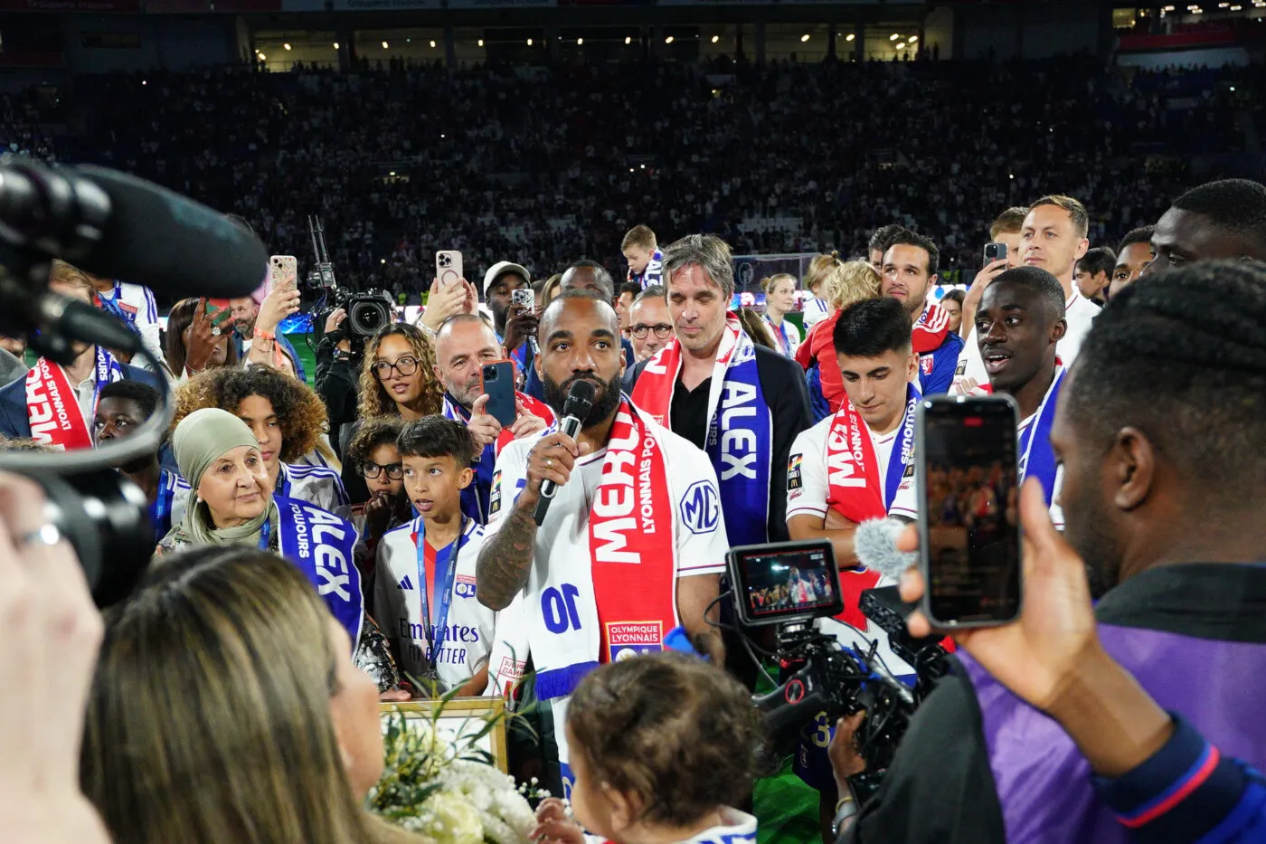 Lacazette a été cambriolé pendant son dernier match avec l’OL