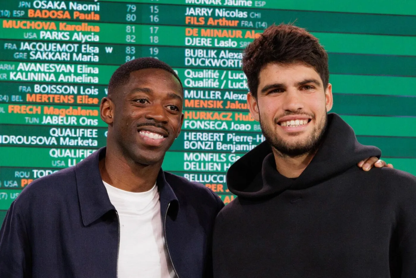 Dembélé sur la même ligne de départ que Sinner, Alcaraz, Duplantis, Marquez et Pogačar