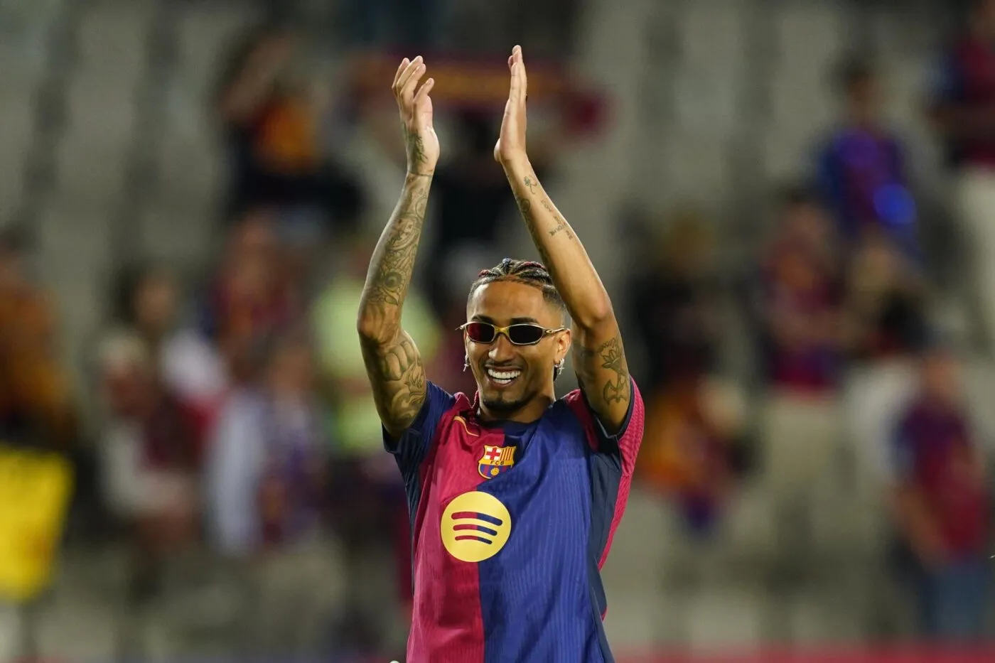 Raphinha se verrait bien finir sa carrière au Barça