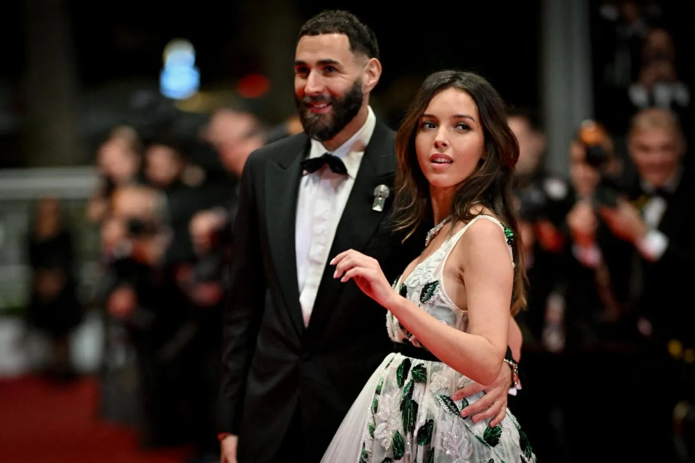 Karim Benzema s’affiche à Cannes