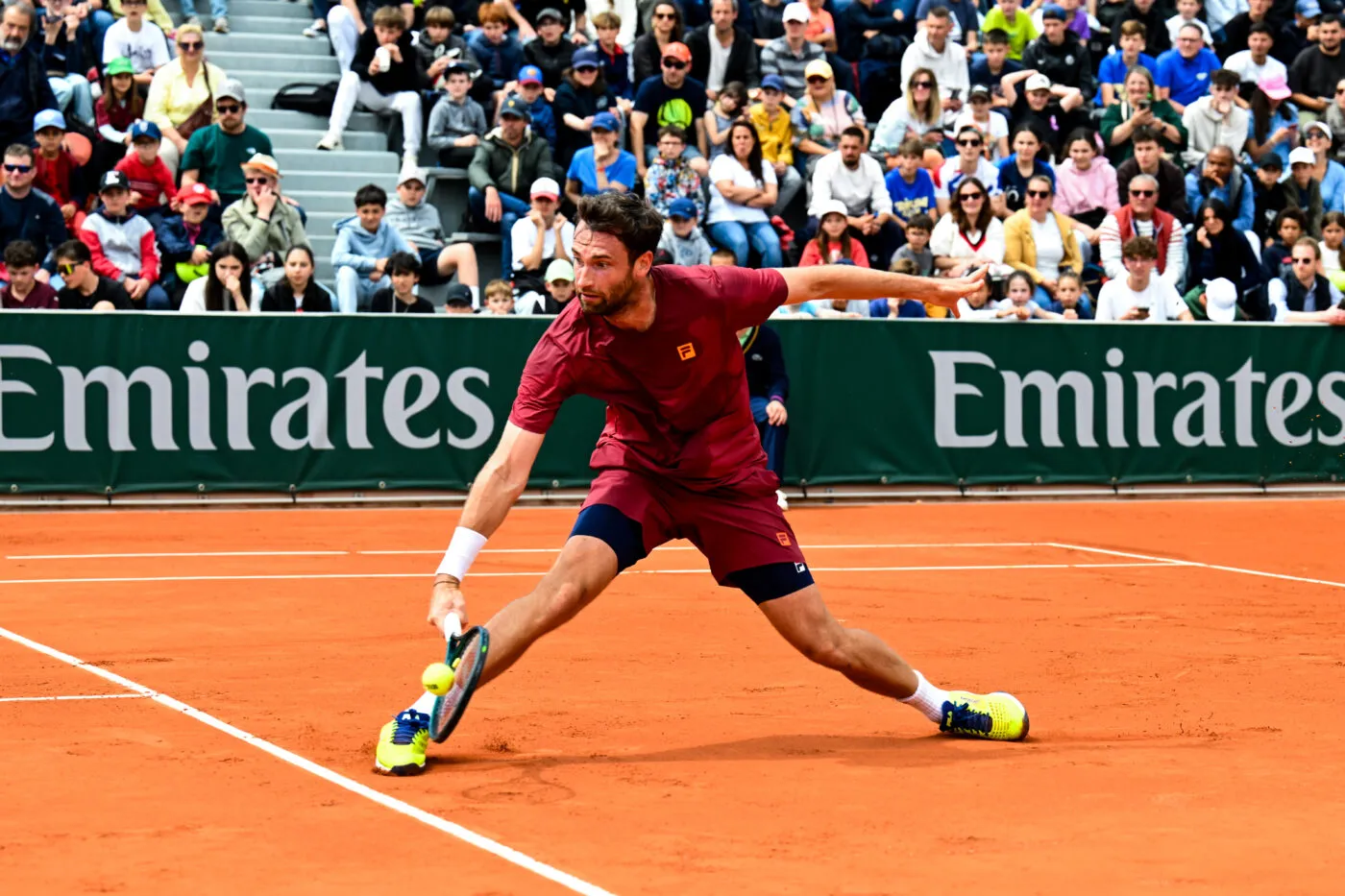 À Roland-Garros, un autre tennisman français est «<span style="font-size:50%">&nbsp;</span>à 3000% derrière le PSG<span style="font-size:50%">&nbsp;</span>»