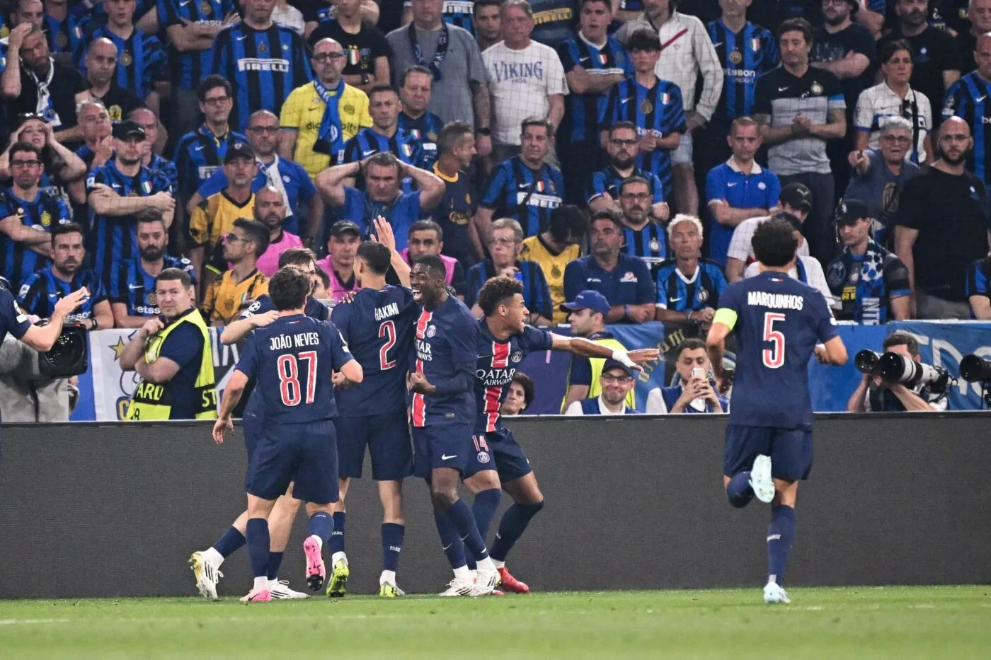 Revivez PSG-Inter (5-0)