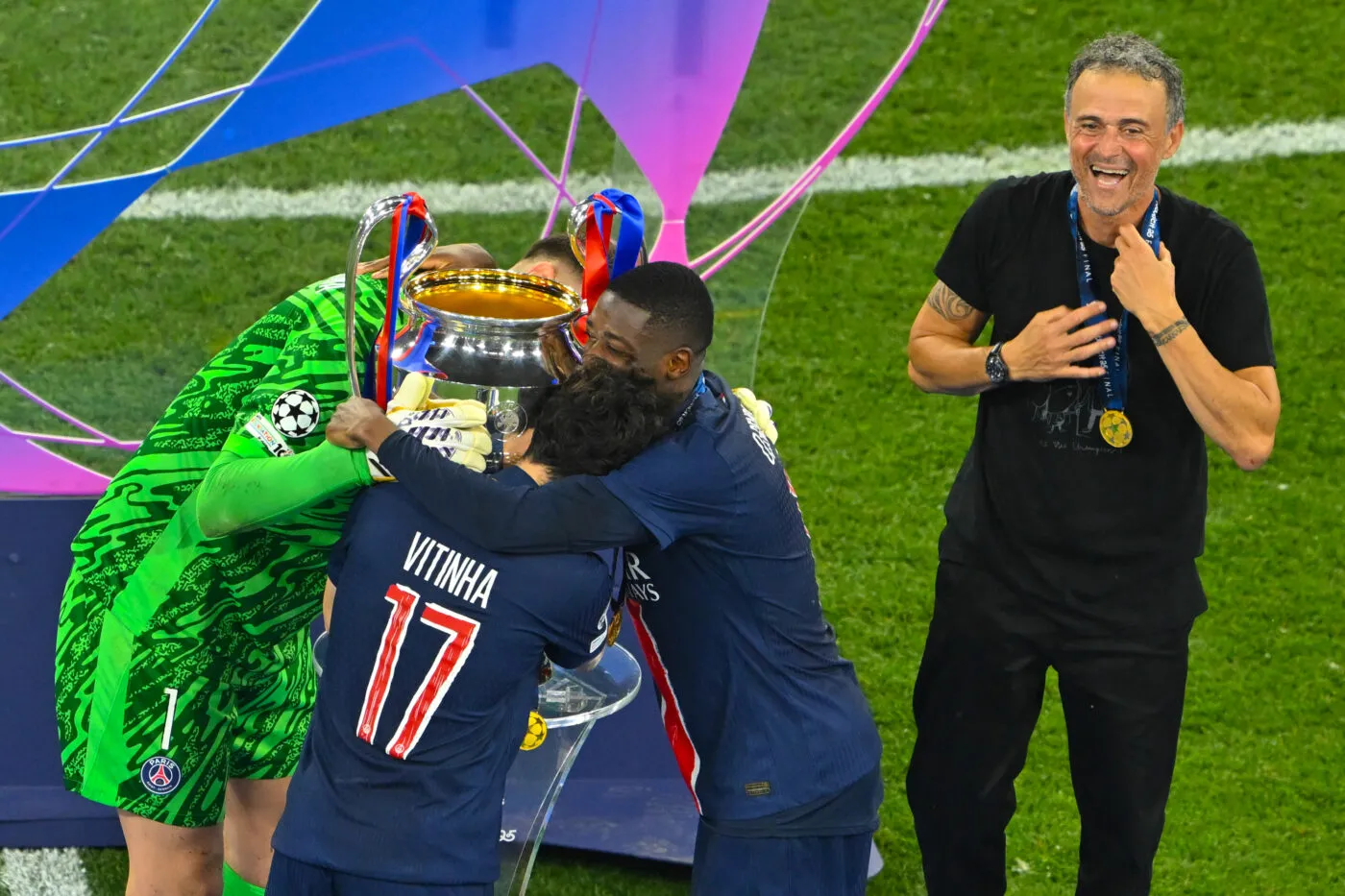 Le PSG est la onzième équipe à faire le triplé Ligue des champions-championnat-Coupe