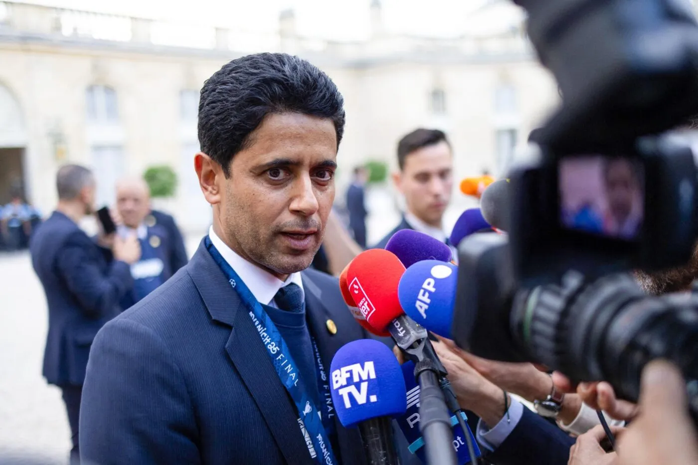 Nasser al-Khelaïfi remercie tous les anciens joueurs du PSG, « même Kylian »