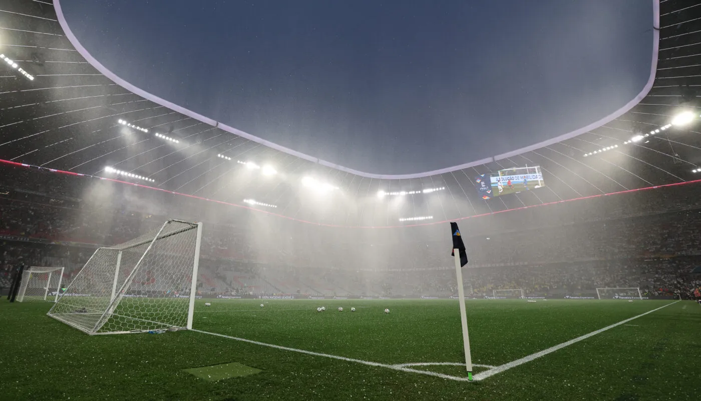 La grêle retarde le coup d’envoi d’Allemagne-Portugal