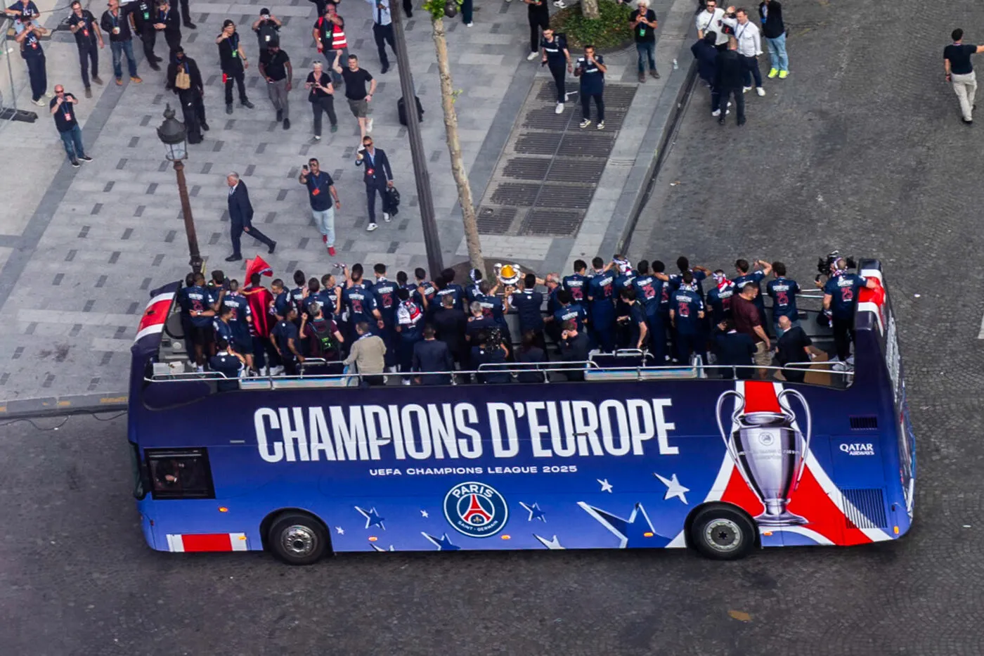 Le PSG sort un film sur la finale