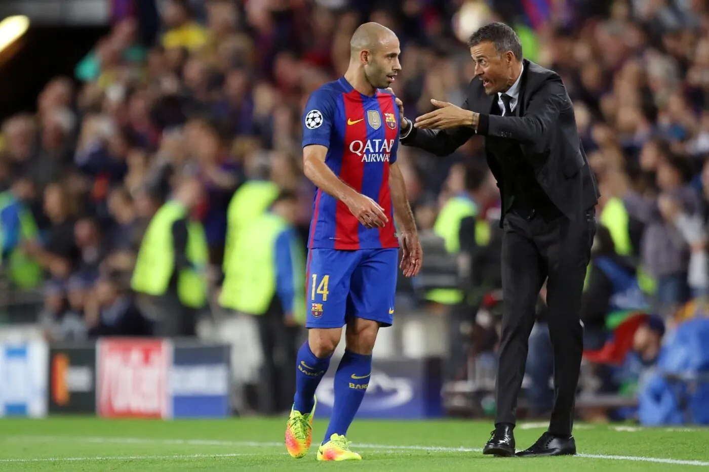 Luis Enrique : « Je savais que Mascherano deviendrait entraîneur »