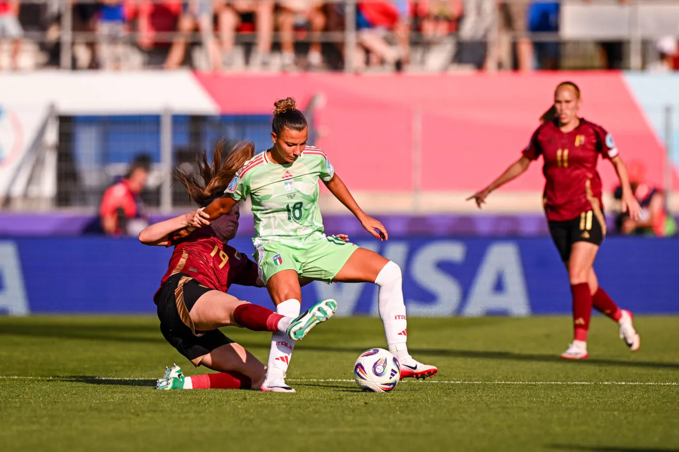 Euro : l’Italie tape la Belgique pour son entrée en lice