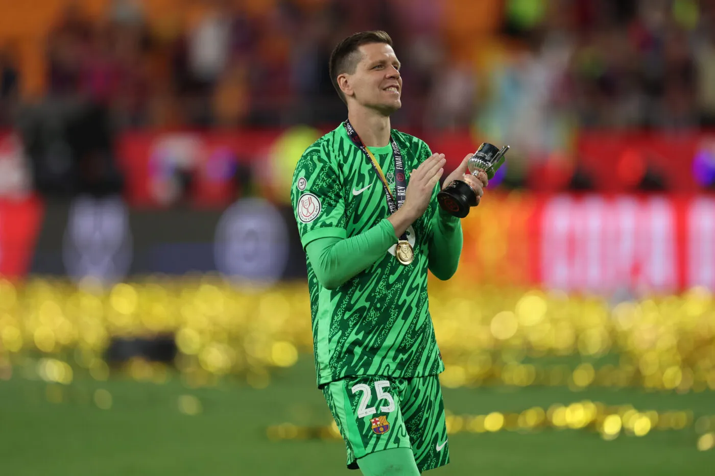 Szczęsny prolonge sa préretraite à Barcelone