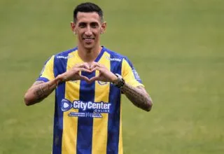Argentine : Ángel Di María inscrit un magnifique coup franc