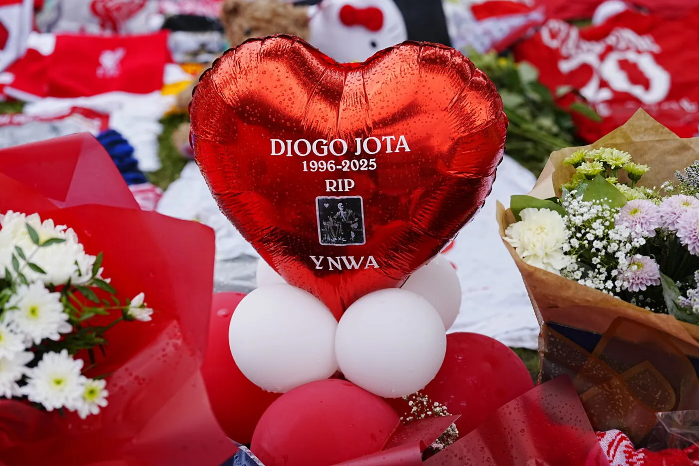 Liverpool va construire à Anfield une sculpture en l’honneur de Diogo Jota