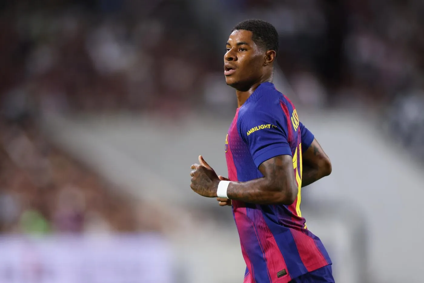 Premier but de Marcus Rashford avec le Barça