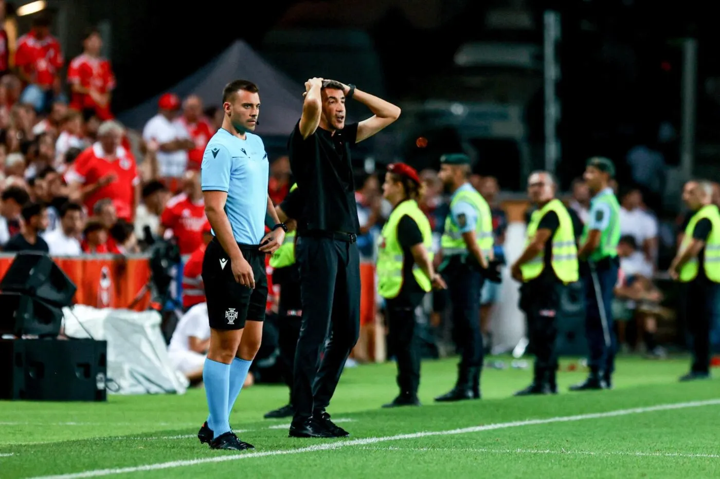 L'avion du Benfica est arrivé avec trois heures de retard à Nice