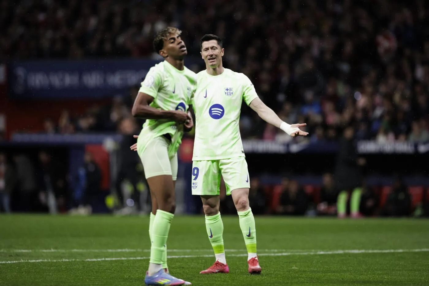 Yamal et Lewandowski punis pour non-respect du règlement anti-dopage