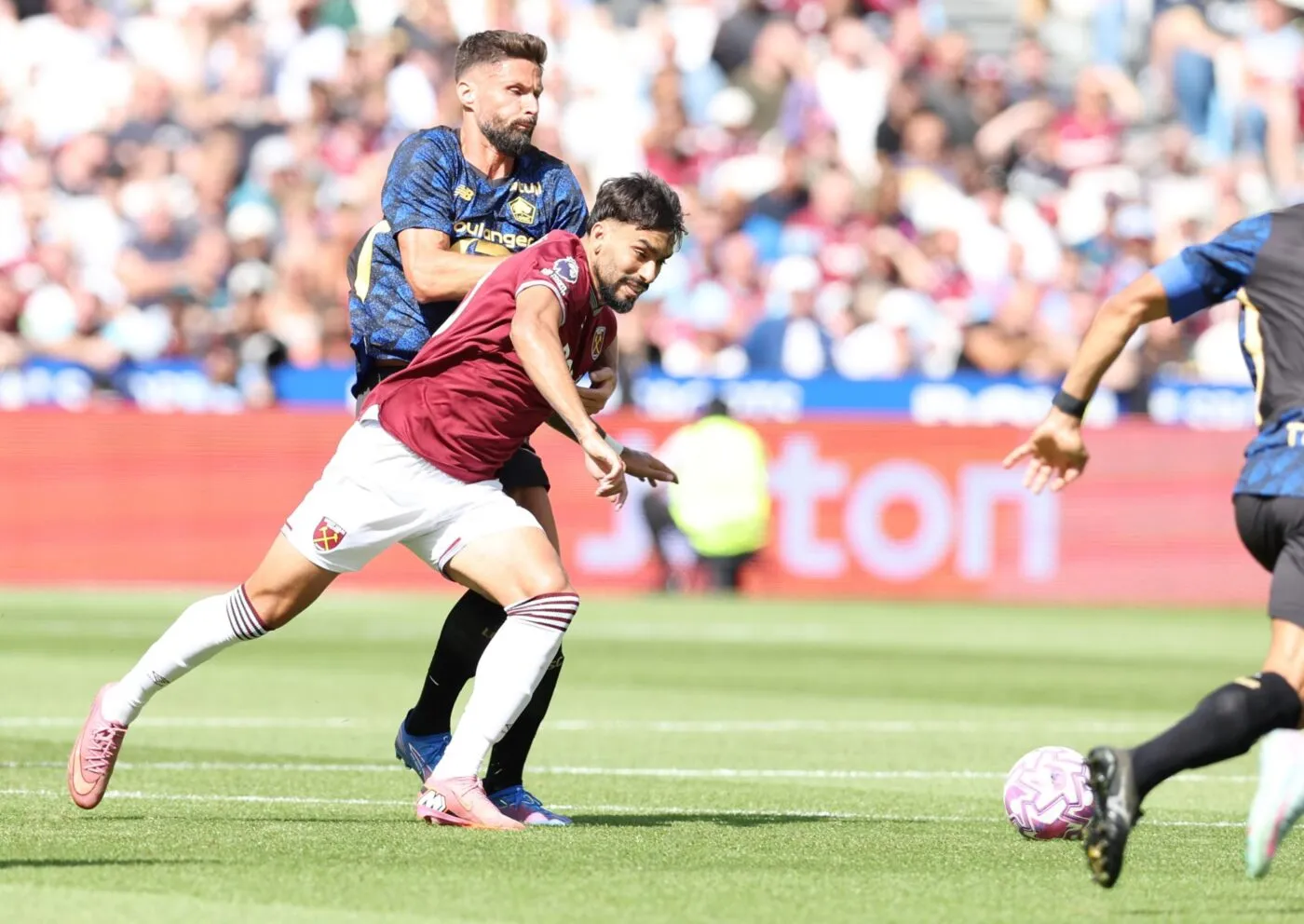 Lille bute sur West Ham malgré un bijou d&rsquo;Olivier Giroud