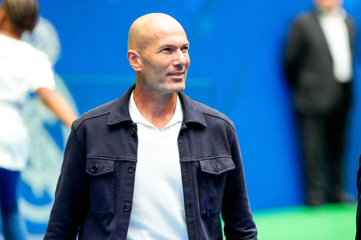 Zinédine Zidane de retour dans un vestiaire !