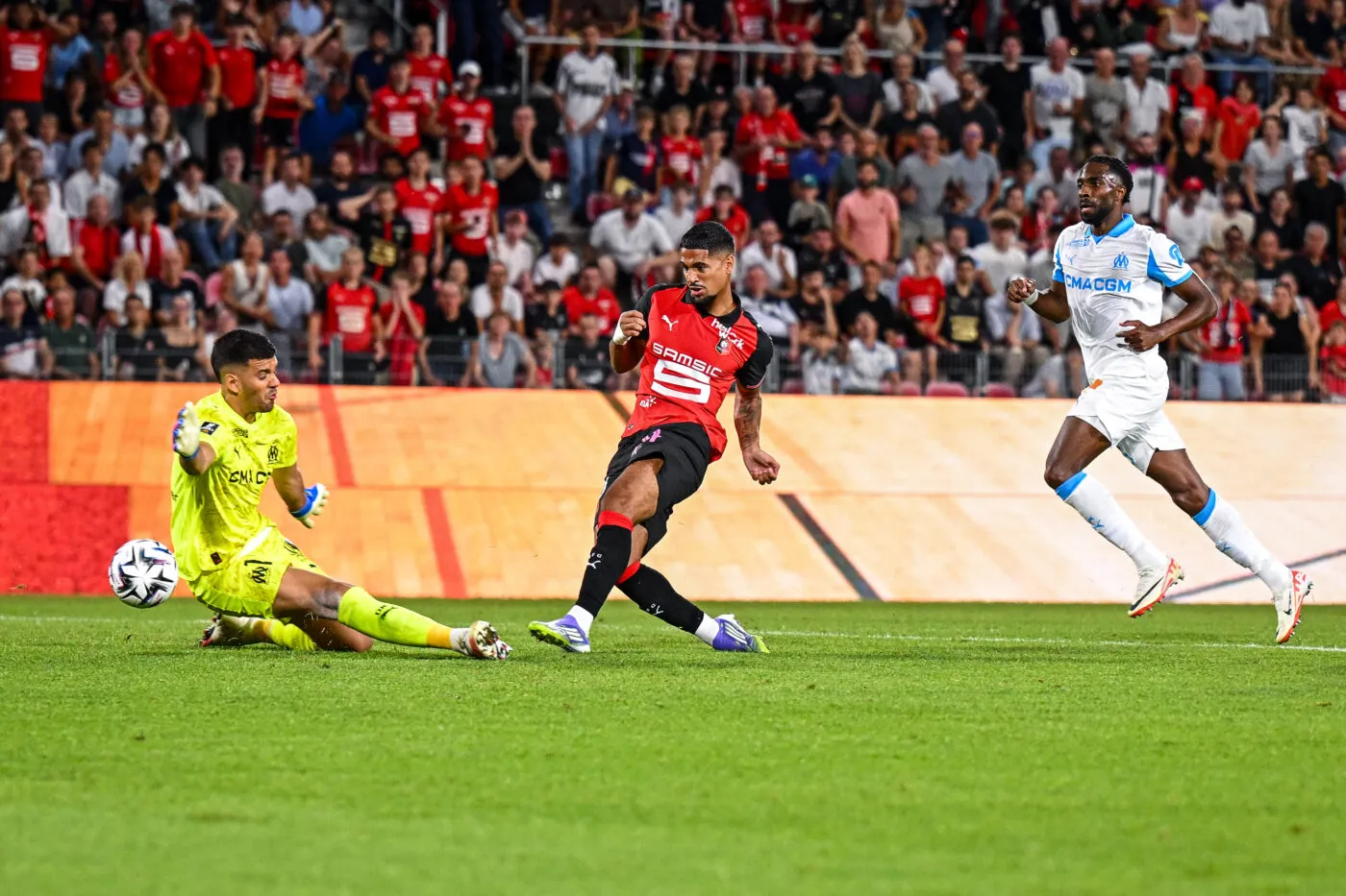 À 10 contre 11, Rennes refroidit l'OM