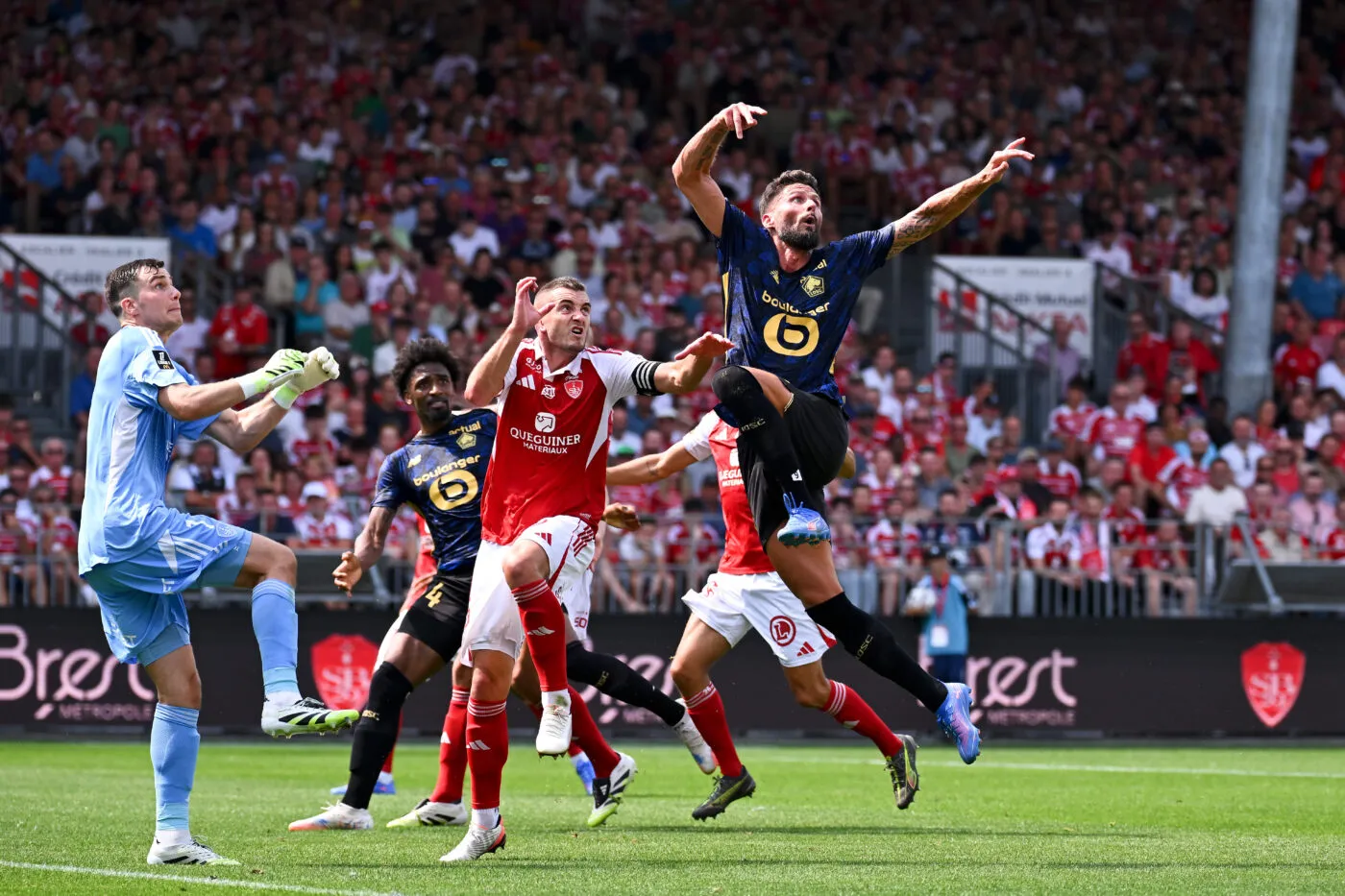 Lille et Brest font le spectacle, Giroud immortel