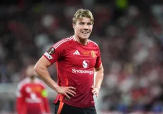 Rasmus Højlund a des touches en Italie