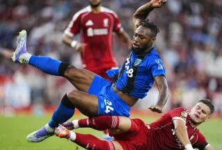 L’homme accusé d’injures racistes envers Semenyo interdit de stade au Royaume-Uni