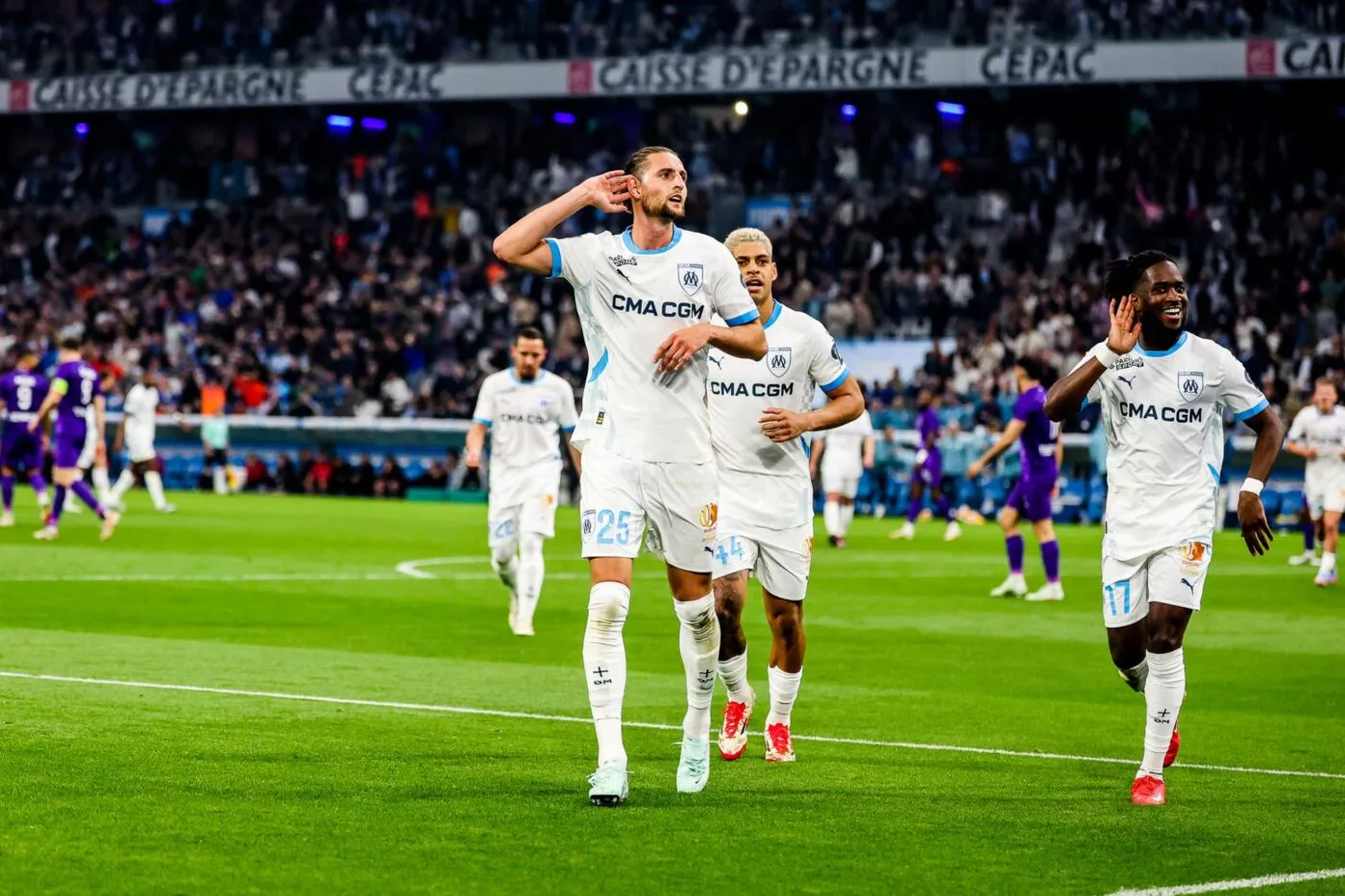 OM : Rabiot et Rowe toujours absents de l'entraînement 