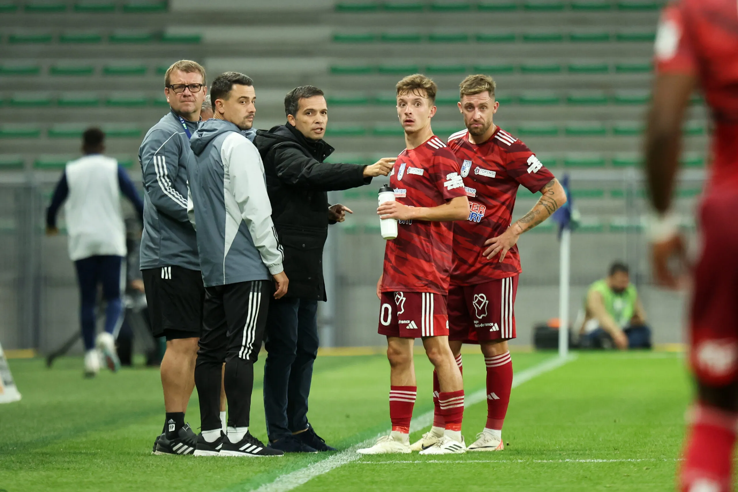 Enzo Bardeli avec son mentor Luís Castro.