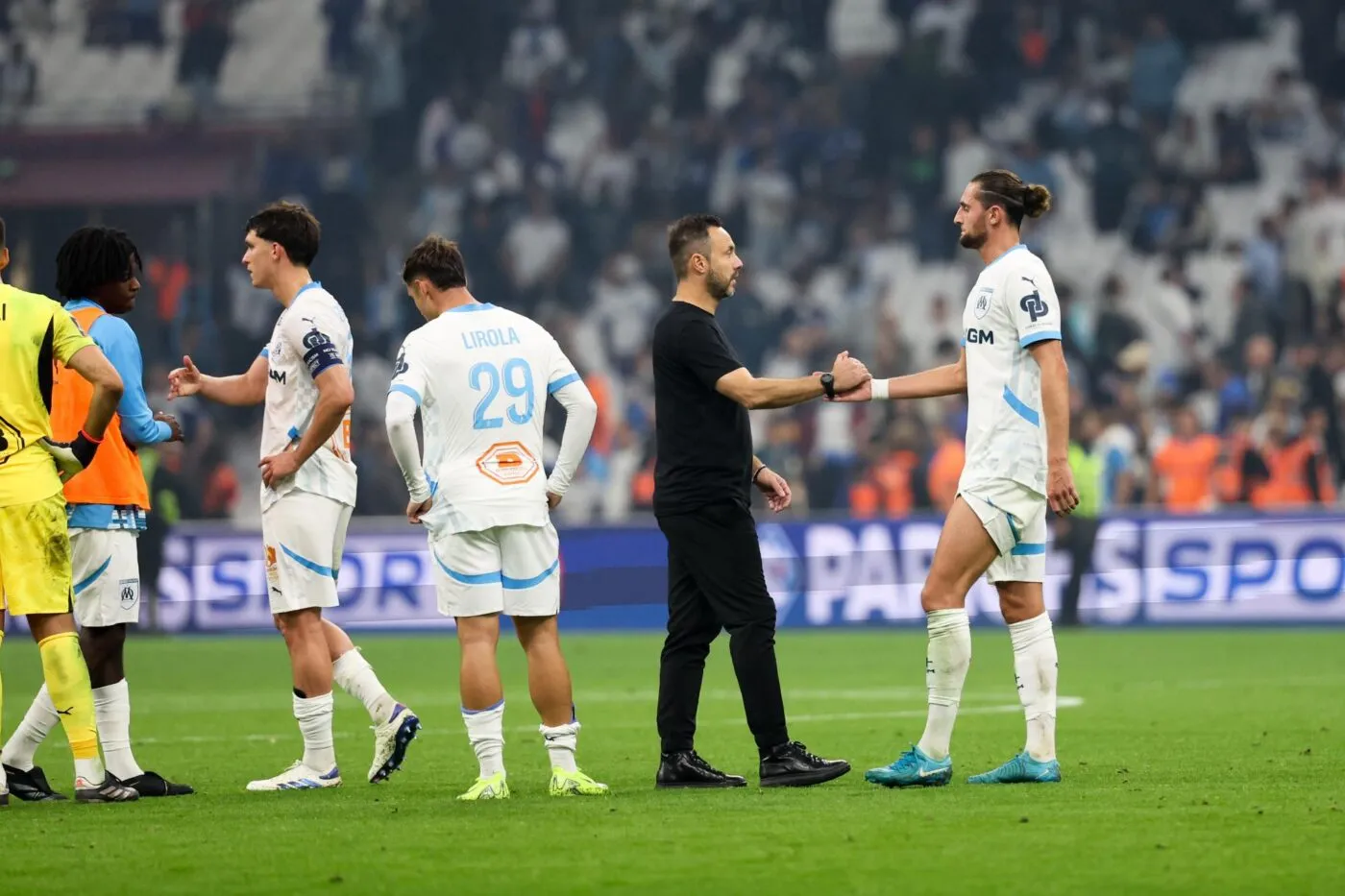 Roberto De Zerbi était prêt à donner sa maison à Adrien Rabiot cet été