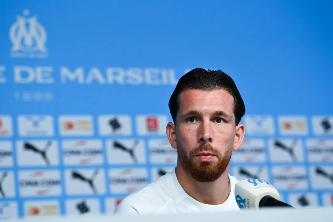Pierre-Emile Højbjerg botte en touche sur l’affaire Rabiot-Rowe