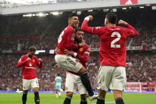 Manchester United gagne enfin un match de football !