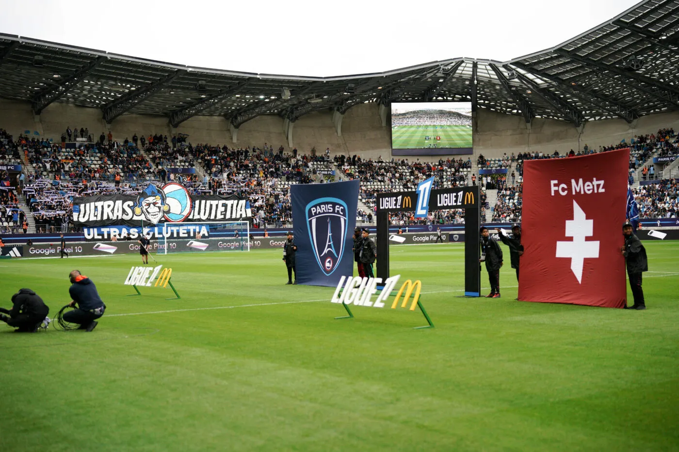 On était à la crémaillère du Paris FC à Jean-Bouin
