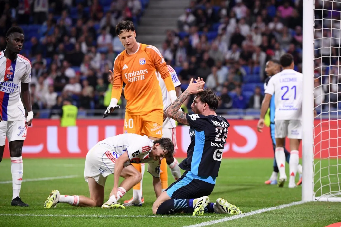 L’OM est touché