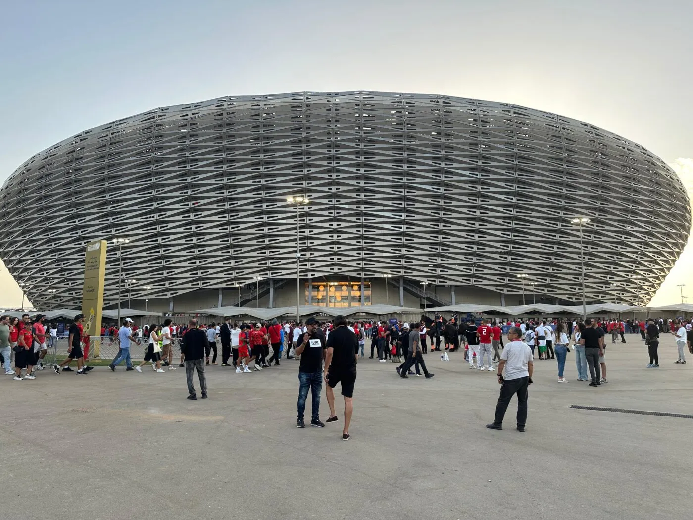 On était à l’inauguration du nouveau stade de Rabat